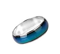 Sentiment d'émotion Bague Magique Humeur Couleur Bague en Alliage Variable Couleur Changeante Bague Bijoux pour Hommes Femmes pratiqueDeft a été traité