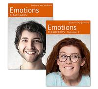 Sentiments et Émotions Flash Cards Volume 1 et 2. 80 Cartes-Photos Langage de Développement des Émotions. Matériel d'Orthophonie, Matériel ESL.