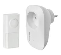 Sonnette sans fil sans pile SCS SENTINEL EcoBell 100 Plug Blanc G