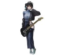 Sentinel Juroku Illustration Statuette PVC Guitare MeiMei Dos Nu Robe 26 cm