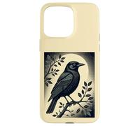 Sentinelle de Solitude Le Corbeau Coque pour iPhone 15 Pro Max