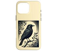 Sentinelle de Solitude Le Corbeau Coque pour iPhone 16 Pro Max