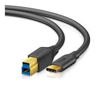 Sentivus U302-200 Câble d'imprimante Pro Series USB 3.0 (USB 3.0-B mâle vers USB 3.1-C mâle), 2,00m, noir