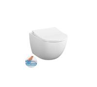 sento wc sans bride smoothflush + abattant avec frein de chute, blanc (7848-003-6147)