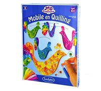 Sentosphère - 3902050 - Kit d'Activité - Mobile en Quilling - Oiseaux