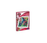 Sentosphère 390209 Kit de Peinture Diamant Colibri Loisirs Créatifs DIY pour Enfants et Adultes