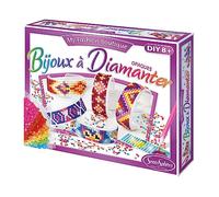 Sentosphère 3932530 Kit de Bricolage Diamant Bijoux Mat Kit Créatif DIY Accessoires