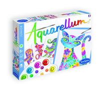 Sentosphère Kit peinture Aquarellum Junior Chats – Initier à l'art – Dès 6 ans – Fabriqué en France