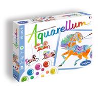 SentoSphère - AQUARELLUM JUNIOR - CHEVAUX - Kit peinture - Peinture Aquarellable Magique - A partir de 7 ans - fabriqué en France