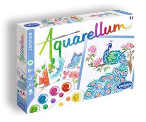 SentoSphère - AQUARELLUM JUNIOR - DANS LE PARC - Kit peinture - Peinture Aquarellable Magique - A partir de 6 ans - fabriqué en France