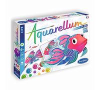 Sentosphère - Aquarellum Live - Fonds Marins - Kit Peinture - Peinture Aquarellable Magique - Scanne-Les pour Les animer et Te Prendre en Photo avec ! Dès 7 Ans - Fabriqué en France - 6702