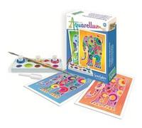 Aquarellum Aquarellum Mini - Elephants 4 Planches