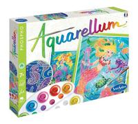 Sentosphère Kit créatif Aquarellum phosphorescent Les Sirènes – Mixte 7 ans