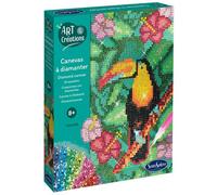 Sentosphère – Canevas à diamanter Toucan G – Activité manuelle strass – Dès 8 ans