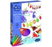Sentosphère Kit Bijoux Plastic Folie 20830 — Feuilles thermorétractables à colorier dès 6 ans