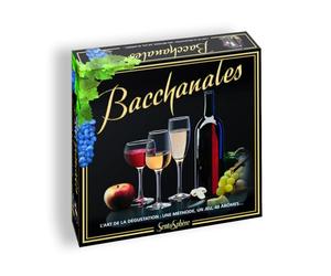 SentoSphère - BACCHANALES - Jeu de société - L'Art de la dégustation - 40 arômes - A partir de 18 ans - Fabriqué en France