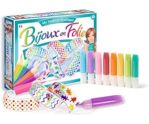SentoSphère - BIJOUX EN FOLIE - Création de bracelets - Kit loisir créatif - A partir de 7 ans - Fabriqué en france, Taille unique, Corail