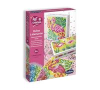 Sentosphère Boites à diamanter flamants rose- Art & créations