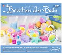 Bombes de Bain - SENTOSPHERE - Fabrique tes propres bombes ou galet effervescents - Différentes formes - Dès 8 ans