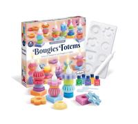 Sentosphère - Bougies Totems - Fabrique des chandelles | Kit Créatif DIY - Différents moules - Différentes couleurs - Activité manuelle enfant - Libre à la créativité - 2361