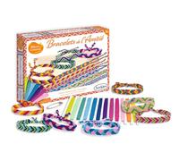 Sentosphère - Bracelets de l'Amitié - Coffret créatif pour enfants dès 8 ans - Création de 12 bracelets brésiliens avec fils colorés - 80004
