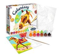 Sentosphère – Peinture par numéros Colorizzy Chevaux – Kit intuitif pour enfants dès 6 ans