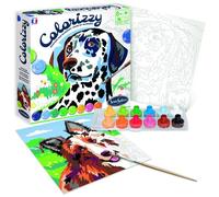 Sentosphère Peinture Colorizzy Thème Chiens Multicolore G