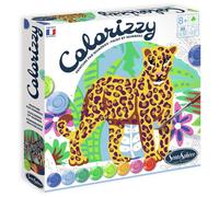 Sentosphère Colorizzy - Zebre & Leopard Multicolore