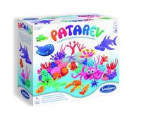 Sentosphère Pâte à modeler Patarev Fonds Marins – Autodurcissante, 9 pots, Dès 7 ans