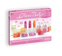 Sentosphère Gloss Party - Kit Créatif pour Enfants, Crée Tes Propres Gloss Colorés et Pailletés, - Activité Manuelle Maquillage Enfant - Cadeau DIY - Dès 7 ans
