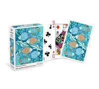 Sentosphère – Jeu de 54 cartes Poissons Bleus – Format Bridge – Cartes douces – Fabriqué en France