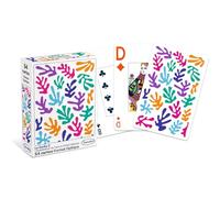 Sentosphère - Jeu de 54 Cartes Inspiré de Henri Matisse La Gerbe 2 - Format Bridge - Cartes à Jouer Standard - Fabriqué en France - Carte Douce et Glissante - 1257