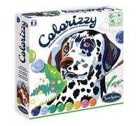 Sentosphère Peinture Colorizzy Thème Chiens Multicolore G