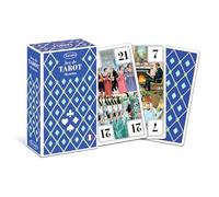 Sentosphère - Jeu de Tarot - Visuel des atouts revisités - 78 Cartes à Jouer Standard - 22 atouts (Dont l'excuse) - Fabriqué en France - Carte Douce et Glissante - 1210