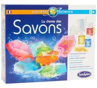 SentoSphère - LA CHIMIE DES SAVONS - Jeu Scientifique - Kit Loisir Créatif - 2804 - A partir de 8 ans - Fabriqué en France