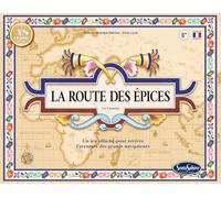 SentoSphère - LA ROUTE DES EPICES - Jeu de société - Revivre l'aventure de la Compagnie des Indes - A partir de 7 ans - Fabriqué en France, Bleu
