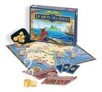 SentoSphère - LA ROUTE DES EPICES - Jeu de société - Revivre l'aventure de la Compagnie des Indes - A partir de 7 ans - Fabriqué en France, Bleu