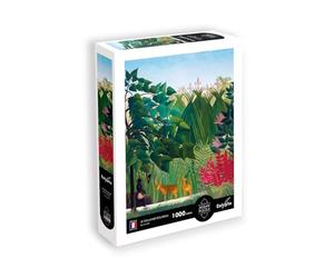Sentosphère - Le Douanier Rousseau - Puzzle 1000 pièces | - Puzzle Adultes - Œuvres d'art - Impression en 7 Couleurs - Toucher Soyeux - Qualité Premium - Boîte - Made in France