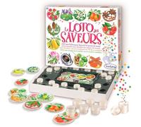 SentoSphère - LE LOTO DES SAVEURS - Jeu Sensoriel - 1200 Mini bonbons pour découvrir les saveurs du monde - A partir de 7 ans - Fabriqué en France