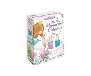 Sentosphère | Ma Mini Manucure Créative Nacrée | Kit Vernis Enfant Peel-Off sans Solvant | Activité Créative et Beauté | Fabriqué en France | Cadeau Fille dès 6 Ans