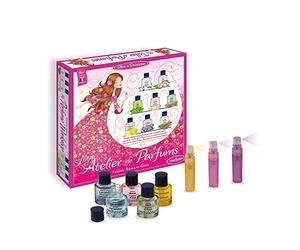 SentoSphère - MON ATELIER DE PARFUMS - Fleurs Romantiques - Création de parfums - Kit DIY Cosmétique - Laboratoire Créatif - Rêve de Princesses - A partir de 8 ans - Fabriqué en France