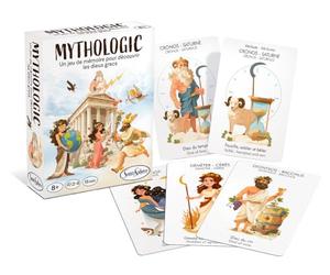 Sentosphère - Mythologic - Trouves Rapidement la divinité Grecque et Son Pouvoir - Jeu d'observation et de mémoire coopératif - Dès 8 Ans - 1356