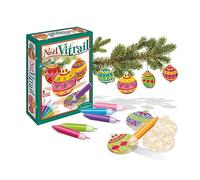 Sentosphère Coffret Noël Vitrail – Peinture boules de sapin – Fabrication Française