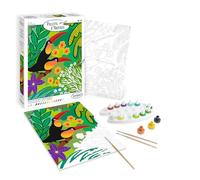Sentosphère- Palette d'Artiste - Les Toucans - Peinture par numéros - 16 couleurs - Qualité Beaux Arts - Loisirs et créatifs adultes - Made in France
