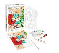 Sentosphère- Palette d'Artiste - Mon Intérieur - Peinture par numéros - 16 couleurs - Qualité Beaux Arts - Loisirs et créatifs adultes - Made in France