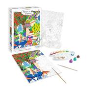 Sentosphère - Palette d'Artiste - Patio Andalou - Peinture Acrylique - Moment Création Relaxant - Pour Ados et Adultes - Dès 13 ans - 14 à 16 couleurs - Coffret de Loisir Créatif - Fabriqué en France