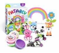 Sentosphère - Patarev - Blister de 5 Pots - Kawaii - Pâte à Modeler - pour créations artistiques - Décoration - pour Enfants dès 6 Ans - Assemblé en France - 8708