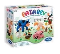 Sentosphère - Patarev - La ferme - Blister de 9 pots - Pâte à modeler - Pour créations artistiques - Décoration - Pour enfants dès 7 ans - Assemblé en France - 8708