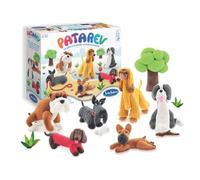 Sentosphère - Patarev - Les chiens - Blister de 9 pots - Pâte à modeler - Pour créations artistiques - Décoration - Pour enfants dès 8 ans - Assemblé en France - 8707