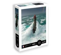 Sentosphère Puzzle 1000 pièces Le Phare de la Jument – Bretagne, toucher soyeux